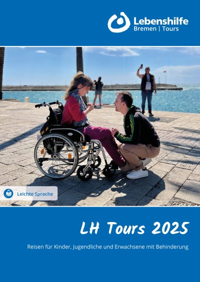 Reisekatalog LHTours Bremen 2025 Deckblatt